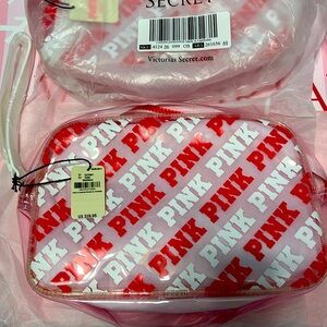 Victoria’s Secret pink make up bag